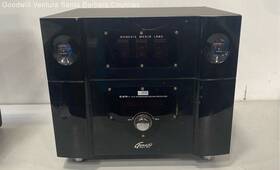 G-610 Genesis Media Labs Amplifier Subwoofer Speaker - Read