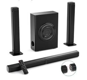 2.1ch Geoyeao 850058841823 Sound Bars For Tv With Subwoofer Home Audio Speaker And 3d 240w Deep 2.1ch Geoyeao 850058841823 Sound Bars For Tv With Subwoofer Home Audio Speaker And 3d 240w Deep