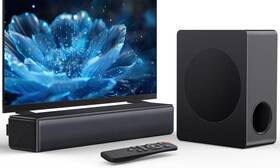 200w Geoyeao 850061296368 Sound Bar With Subwoofer 2.1 Ch Soundbar Dolby Atmos Surround S 200w Geoyeao 850061296368 Sound Bar With Subwoofer 2.1 Ch Soundbar Dolby Atmos Surround S