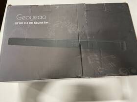 Bt103 Geoyeao Black 2.2 Ch Sound Bar Bluetooth Bt103 Geoyeao Black 2.2 Ch Sound Bar Bluetooth