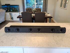 Supercinema3darrayx Golden Ear Super Cinema 3d Array X Sound Bar With Center Ch L And R Set Nice