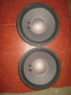 Gw-12090 Goldwood Rare Pair Of 290-292 Subwoofer Select Series Pa Woofer Nos Gw-12090 Goldwood Rare Pair Of 290-292 Subwoofer Select Series Pa Woofer Nos