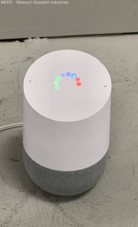 8718a8tsho Google 871a8tsho Home White Gray Voice Assistant Smart Speaker