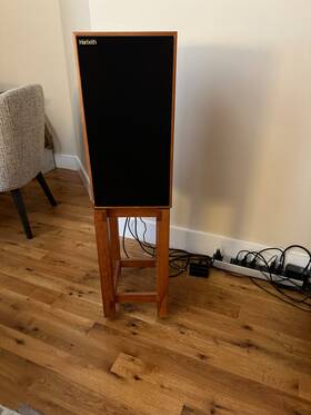 7es-3 Harbeth Pair - Compact 30th Anniversary Bookshelf Speakers Cherry