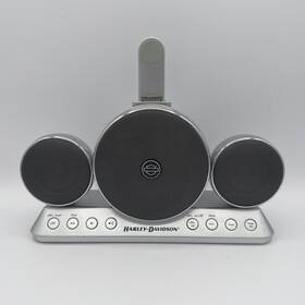 Hdp66 Harley Davidson Ihome Iphone/ipod Speaker / Clock Tested Hdp66 Harley Davidson Ihome Iphone/ipod Speaker / Clock Tested