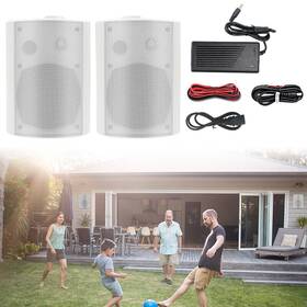 501wbt Herdio 5.25 Inch Bluetooth Speakers Outdoor Wall Mount Patio With Superior Stereo Us