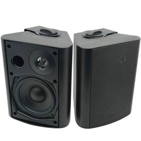 Herdio 711202006133 5.25 Inch Indoor Outdoor Bluetooth Speakers Patio Waterproof Wired Wall Mount