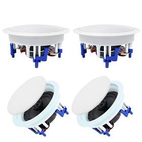 Herdio 974065536023 5.25 Inch Flush Mount Bluetooth Ceiling Speaker System Max Power 600 Watts Great Herdio 974065536023 5.25 Inch Flush Mount Bluetooth Ceiling Speaker System Max Power 600 Watts Great
