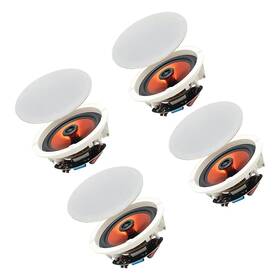 Herdio 974065536047 6.5 Inch 600 Watts Bluetooth Ceiling Speakers Wireless Home Recessed Speaker Syst