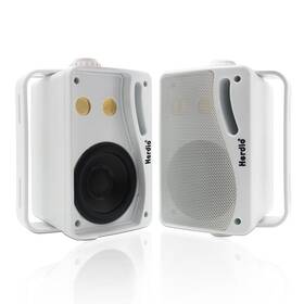 200w Herdio 974065536764 3.5 Inch Passive Outdoor Speakers Wired Waterproof 3 Way Premium