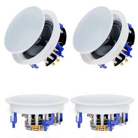 B09k7n3mfk Herdio 6.5ftft 640watts 2-way Bluetooth Ceiling Speakers Package Great For Home