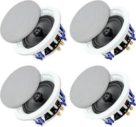 Hcs-4-818-de Herdio 6.5 Inch 640 Watts Ceiling Speakers 2 Way Flush Mount Passive For Office Kitc Hcs-4-818-de Herdio 6.5 Inch 640 Watts Ceiling Speakers 2 Way Flush Mount Passive For Office Kitc