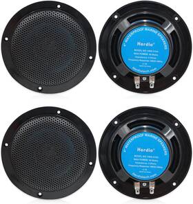 He-4-5104bt Herdio 4in Bluetooth Ceiling Speakers Flush Mount Kitchen Home Theater4