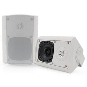Hms-401wbt Herdio 4 Inch Indoor Outdoor Bluetooth Speakers - Wall Mount With Bass For Garden/home