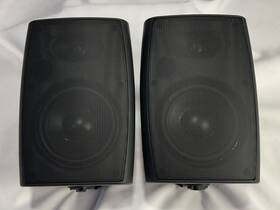 Hos-502 Herdio 5.25 Inch Passive Wired Waterproof Outdoor Speakers Pair New Open Box
