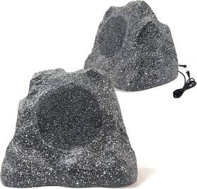 Us-he-rs6gbt Herdio 2 Bluetooth Outdoor Stone Rock Speakers Ipx6 600w Garden Pool Heavy Bass