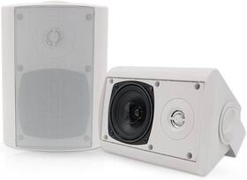 Us03-401w Herdio Wall Mount Speakers Indoor/outdoor Waterproof Powerful Bass Total 200w