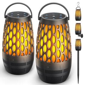 Ipx6 Hesontec 198715521825 Outdoor Speakers Bluetooth Waterproof With Flame Lights Gadget Gifts Fo Ipx6 Hesontec 198715521825 Outdoor Speakers Bluetooth Waterproof With Flame Lights Gadget Gifts Fo