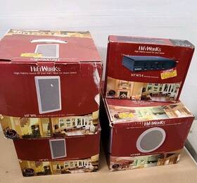 Hwf6r Hifi Works 6 Speakers With Selector In-ceiling/wall Theater Quality