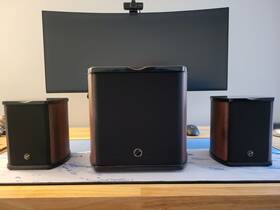 M50w Hivi Swan 2.1 Speakers Used - Excellent Condition In Original Box M50w Hivi Swan 2.1 Speakers Used - Excellent Condition In Original Box