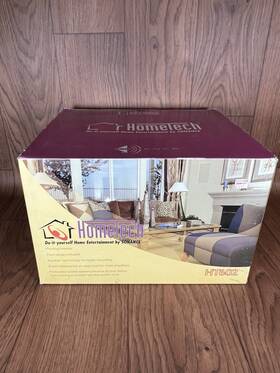 Ht602 Hometech Set Of 2 Sonance In Wall Speakers Brand New Never Used Open Box