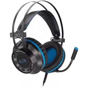 Ilive 445004676654 Gaming Black Wired Built In Microphone And Led Lights Over The Ear Headphone