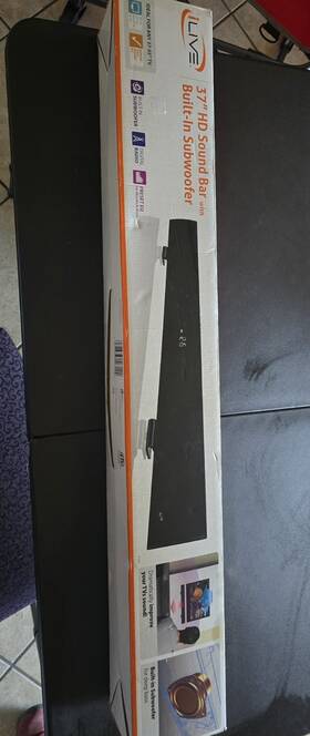 It123b Ilive 37 Inch Hd Sound Bar With Built In Subwoofer