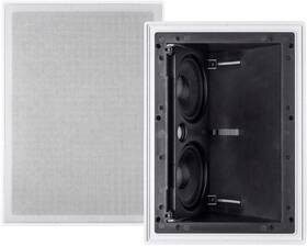 Inc. 445057371360 2-way Carbon Fiber In-wall Surround Speaker - Dual 5.25 Inch Single Vari-angle