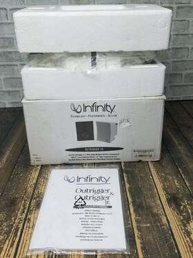 Infinity 050667092795 Outrigger Jr. Indoor / Outdoor 2-way Satellite Speakers With Brackets