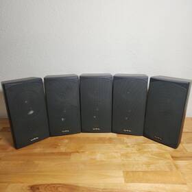 10-100w Infinity 427281812383 5 Satellite Speakers Hts-sat 8 Ohm No Brackets Surround #025000 10-100w Infinity 427281812383 5 Satellite Speakers Hts-sat 8 Ohm No Brackets Surround #025000