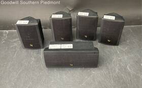 Cu0504-65026 Infinity Set Of 5 Minuette Satellite Speakers - Tested