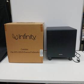 Hts-20sub Infinity Powered Subwoofer-150 Watt Iob Untested