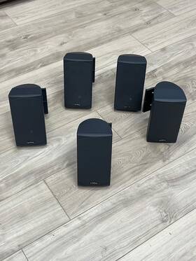 Tx01-30-27985-5-bin Infinity Hts-sat 4 Inch 2 Way Speaker 10-100w 8 Ohm Black Surround