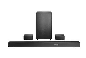 Ns-sb512 Insignia 5.1.2 Channel Soundbar With Wireless Subwoofer And Rear Speakers Bluetooth