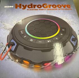 Isp18b Ion Hydrogroove Floating Party Speaker Bluetooth Waterproof Led Usb-c Battery