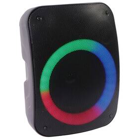 Iq-1965bt Iq Sound 6.5-in Led Rechargeable Bluetooth Speaker Fm Radio - Black