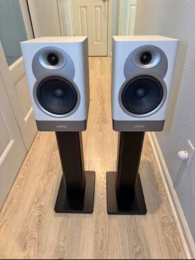 1071188 Jamo Mint S7-15b Grey Cloud 2-way Bookshelf Speakers Studio Monitors Pair