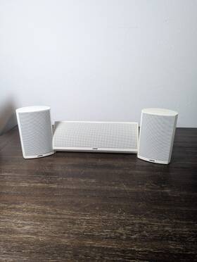 3cen.4 Jamo A 3cen White 2-way Home Audio System Center Left Right Channel Speaker