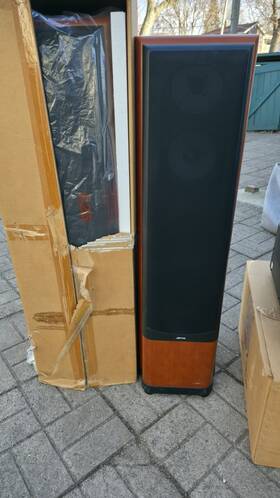 D-870 Jamo D 870 Floor Standing Speaker 2.0 Channel Wired 150w Wood Brown Black