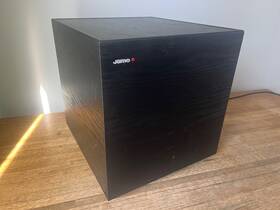 E5sub2 Jamo Powered Subwoofer Cables And Power Cord Ebony Finish Made In Denmark