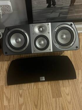 Jbl 050036120326 Studio Series S-center Ii 3-way Center Channel Home Theater Speaker Used