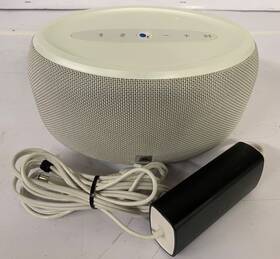 Jbl 050036341509 Link 300 Wi-fi Bluetooth Google Voice-active Speaker - White Shown Working