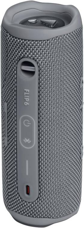 Jbl 050036384438 Flip 6 Portable Bluetooth Speaker Powerful Sound/deep Bass/gray-used