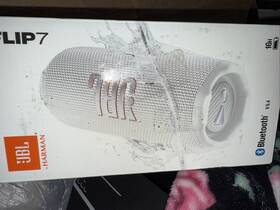 Jbl 050036407373 Flip 7 Portable Bluetooth Speaker White