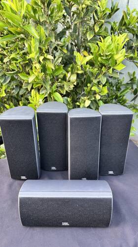 150sicen Jbl 5 Speaker Home Theater Set 150si Sat Center Tested