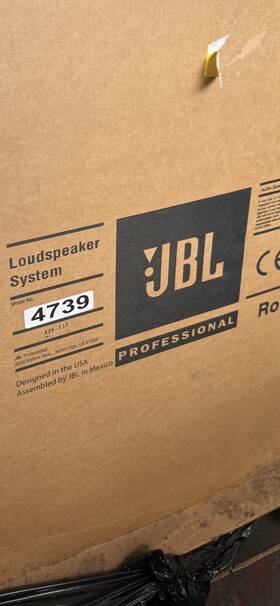 4739 Jbl Nib Professional Loudspeaker