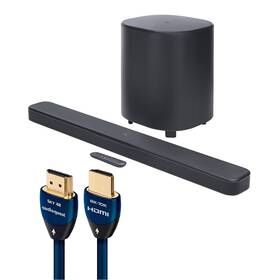 Bar5mk2sky Jbl Bar 500 Mk2 5.1 Channel Soundbar System With Audioquest Sky 3m Hdmi Cable