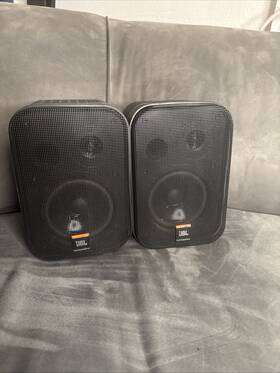 C1pro Jbl Pair Control 1 Pro Black 5.25 Inch Wall Mount Home/commercial Speakers C1pro Jbl Pair Control 1 Pro Black 5.25 Inch Wall Mount Home/commercial Speakers
