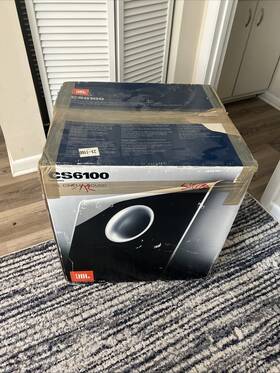 Cs1600-bg Jbl Cs1600bg Cinema Sound In Black/silver