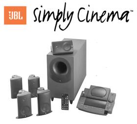 Esc550 Jbl Simply Cinema Home Theater System With Manual And Remote Super Rare
